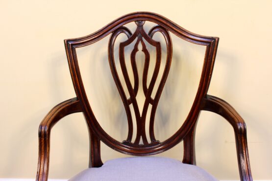 An original Sheraton Period Carver Armchair - Image 4