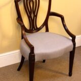 An original Sheraton Period Carver Armchair - Image 5
