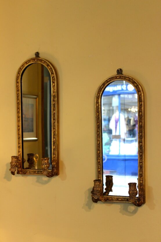 Pair Of Late 19thc Gilt Wall Mirrors - Image 3