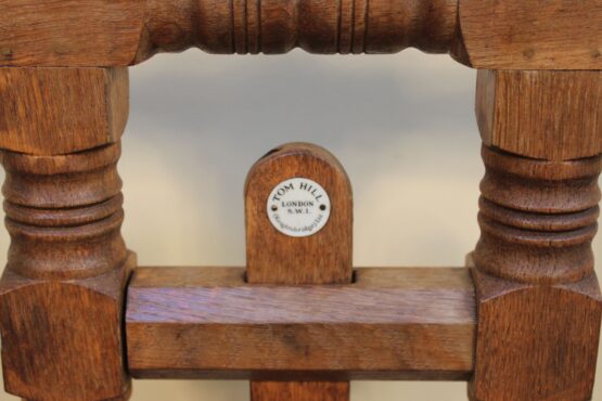 A Tom Hill Of Knightsbridge Oak Boot Jack - Image 4