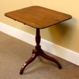 Late Regency Mahogany Tripod Table - Image 2