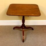 Late Regency Mahogany Tripod Table - Image 3