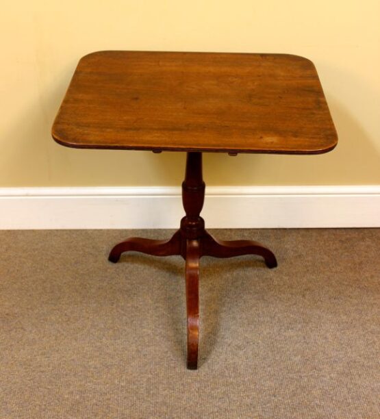 Late Regency Mahogany Tripod Table - Image 3