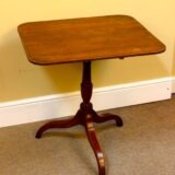 Late Regency Mahogany Tripod Table - Image 4