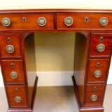 Early 19thc Mahogany Small (Mini) Partners’ Desk - Image 8