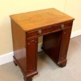 Early 19thc Mahogany Small (Mini) Partners’ Desk - Image 9