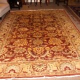 Mid 20thc Afghan Ziegler Rug
