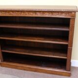 19thc Oak Open Bookcase - Image 3