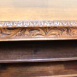 19thc Oak Open Bookcase - Image 5