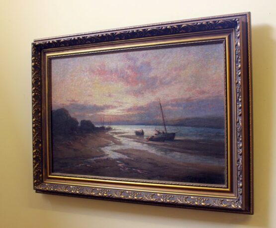Marine Scene Oil Painting - Image 2