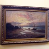Marine Scene Oil Painting - Image 5