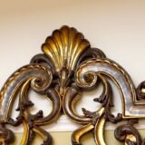 Mid 20thc Carved Wood & Gilded Cornice - Image 5