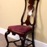 18thc Walnut Side Chair