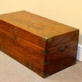 Late 19thc Camphor Wood Chest