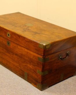 Late 19thc Camphor Wood Chest