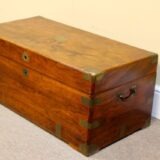 Late 19thc Camphor Wood Chest - Image 2