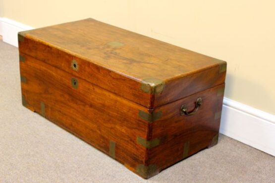 Late 19thc Camphor Wood Chest - Image 2