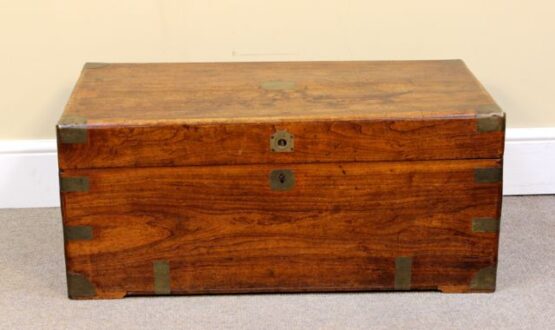 Late 19thc Camphor Wood Chest - Image 3