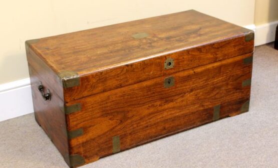 Late 19thc Camphor Wood Chest - Image 4
