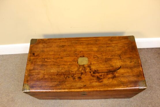 Late 19thc Camphor Wood Chest - Image 5