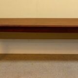 19thc Mahogany Window Seat/Hall Seat - Image 2