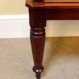 19thc Mahogany Window Seat/Hall Seat - Image 5