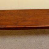 19thc Mahogany Window Seat/Hall Seat - Image 6