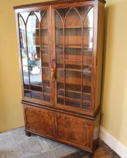 19thc Mahogany Bookcase