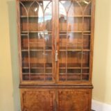 19thc Mahogany Bookcase - Image 2
