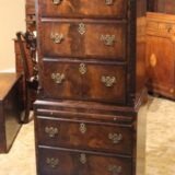Early 20thc Mahogany Chest On Chest
