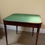 Regency Mahogany Card Table - Image 4