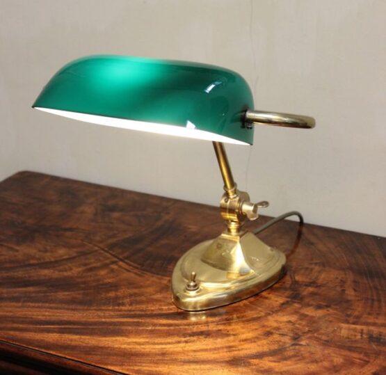 Early 20thc Desk Lamp - Image 2