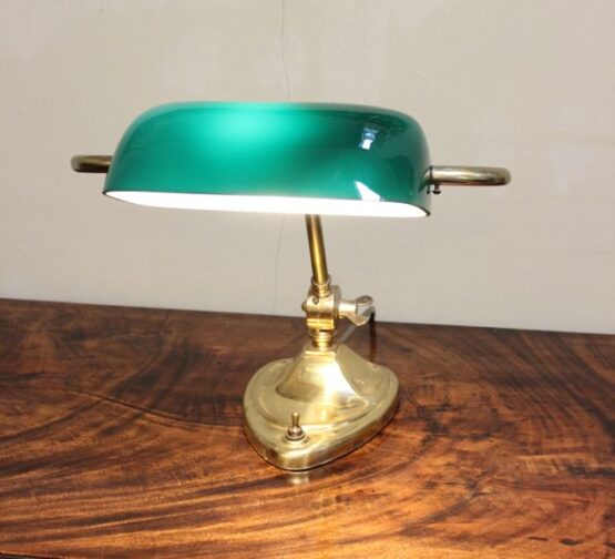 Early 20thc Desk Lamp
