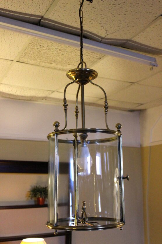 Late 19thc Round Lantern - Image 3