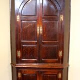 18thc Oak Corner Cupboard - Image 3