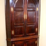 18thc Oak Corner Cupboard - Image 4
