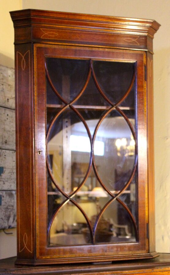 Edwardian Corner Cupboard - Image 4