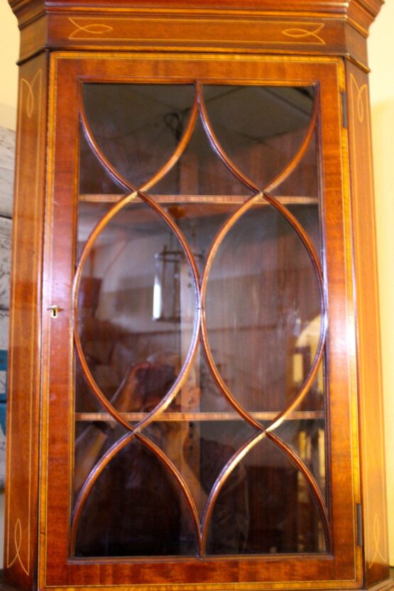 Edwardian Corner Cupboard - Image 6