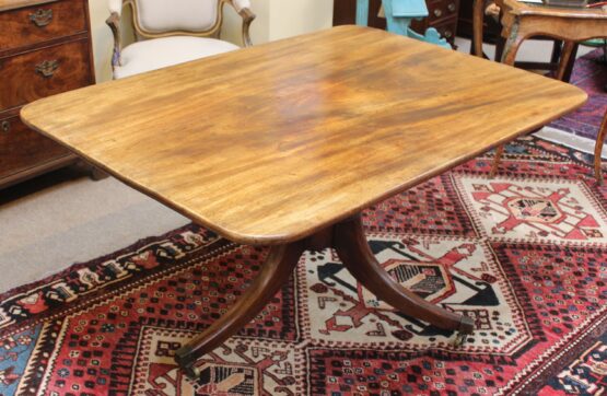 19thc Mahogany Breakfast Table