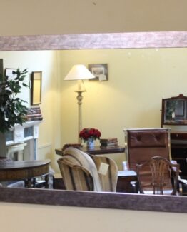 A Large Contemporary Wall Mirror