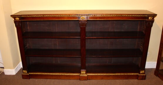 19thc Mahogany Bookcase - Image 2