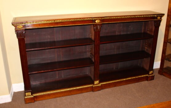 19thc Mahogany Bookcase - Image 3